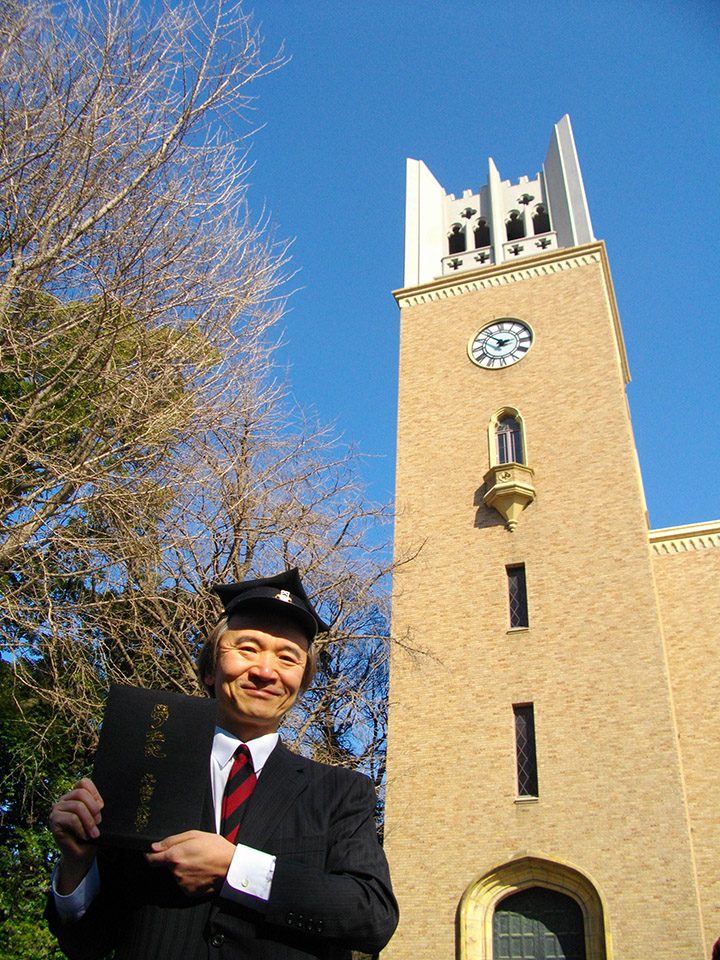 2011/03/26, 早稲田大学大学院修了式